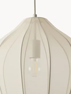 Lámparas De Techo|Lámparas De Techo></noscript>Westwing Collection Lámpara de techo en tejido malla Beau Beige claro