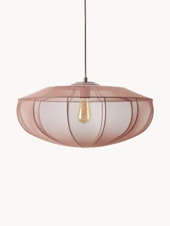 Lámparas De Techo|Lámparas De Techo>Westwing Collection Lámpara de techo en tejido malla Beau Turrón