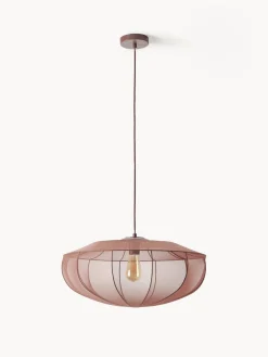 Lámparas De Techo|Lámparas De Techo></noscript>Westwing Collection Lámpara de techo en tejido malla Beau Turrón