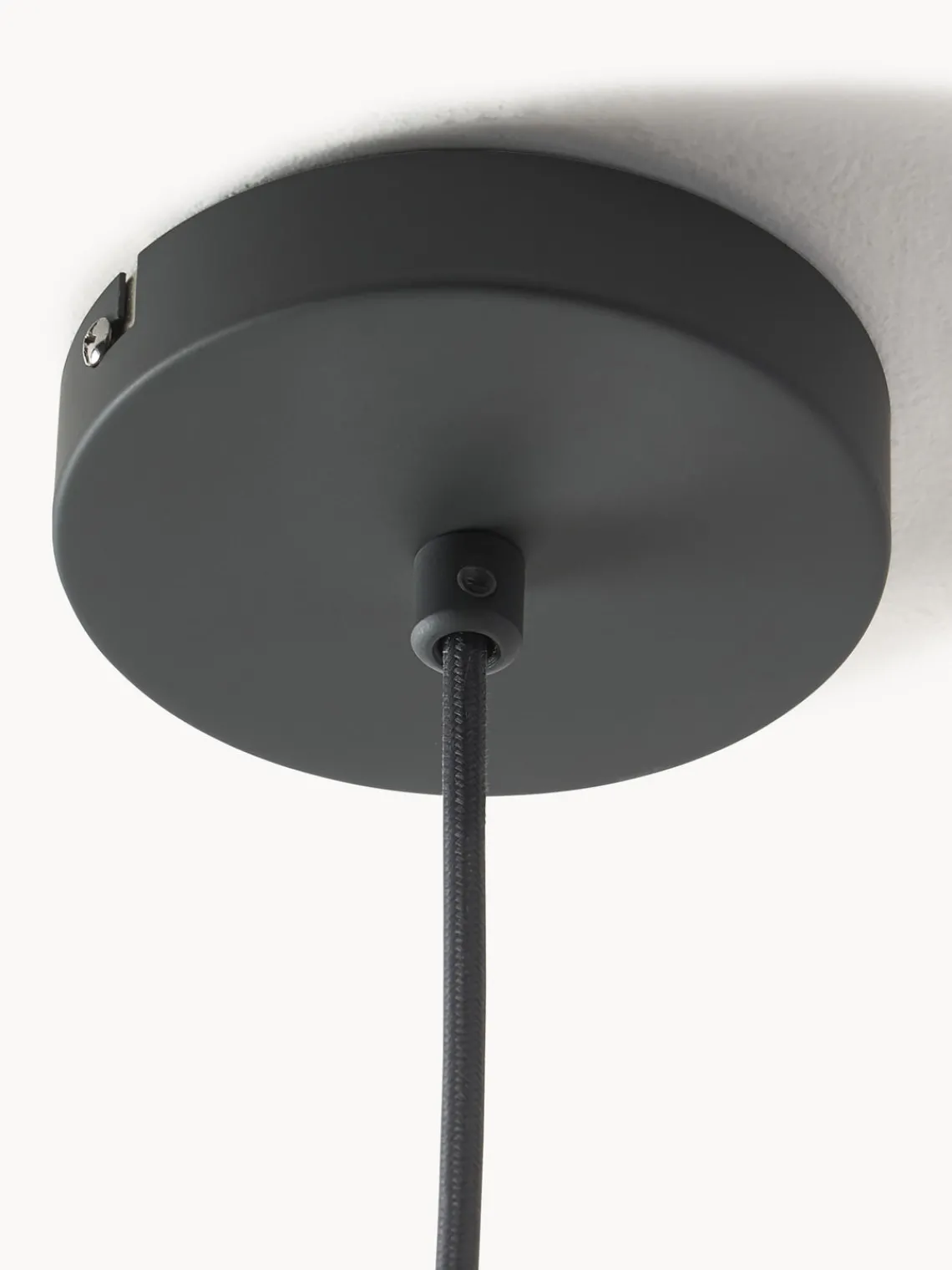 Lámparas De Techo|Lámparas De Techo>Westwing Collection Lámpara de techo en tejido malla Beau Gris