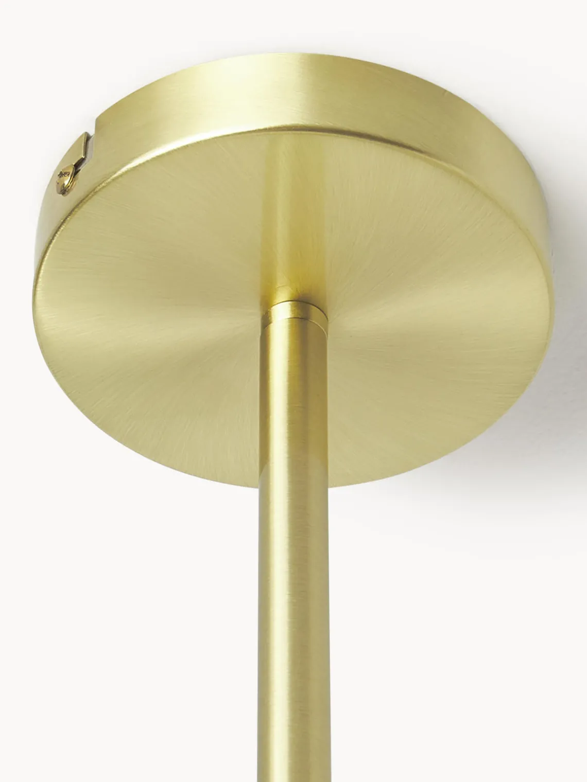 Plafones|Lámparas De Techo>Westwing Collection Lámpara de techo grande Aurelia Blanco, dorado