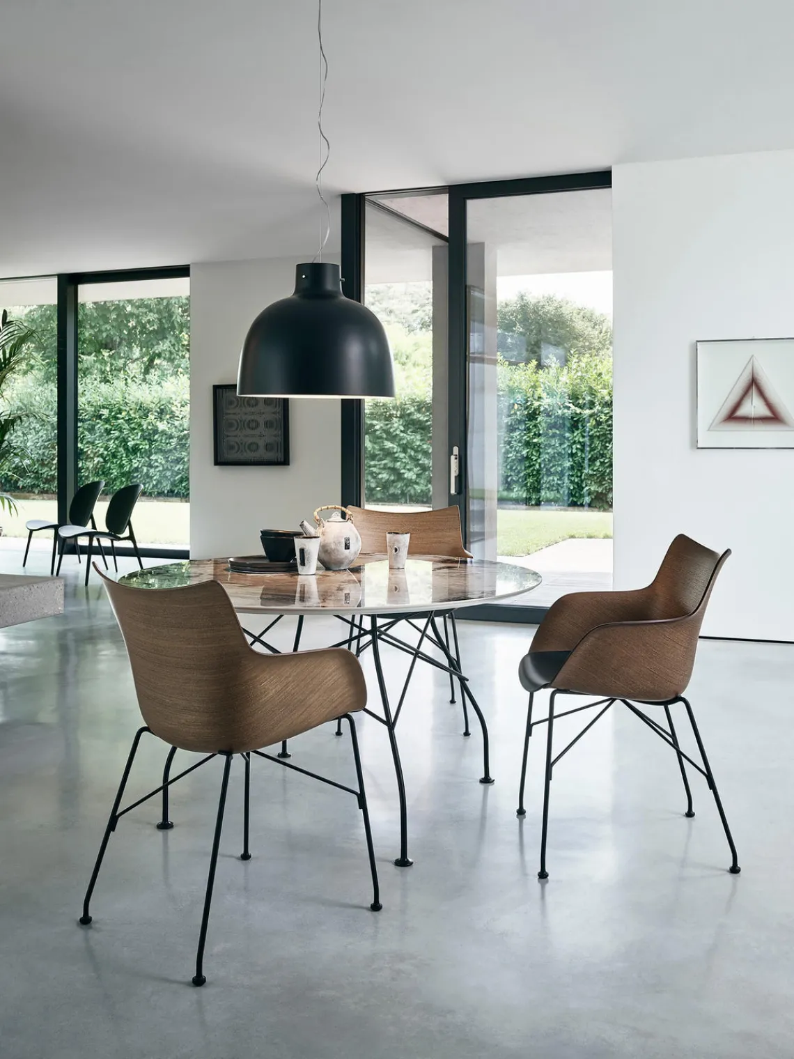 Lámparas De Techo|Lámparas De Techo>Kartell Lámpara de techo grande Bellissima Negro