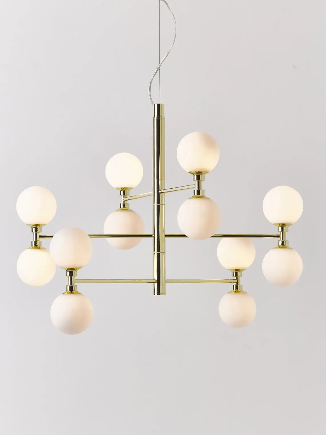 Best Lámpara de techo grande de vidrio opalino Grover Lámparas De Techo|Lámparas De Techo