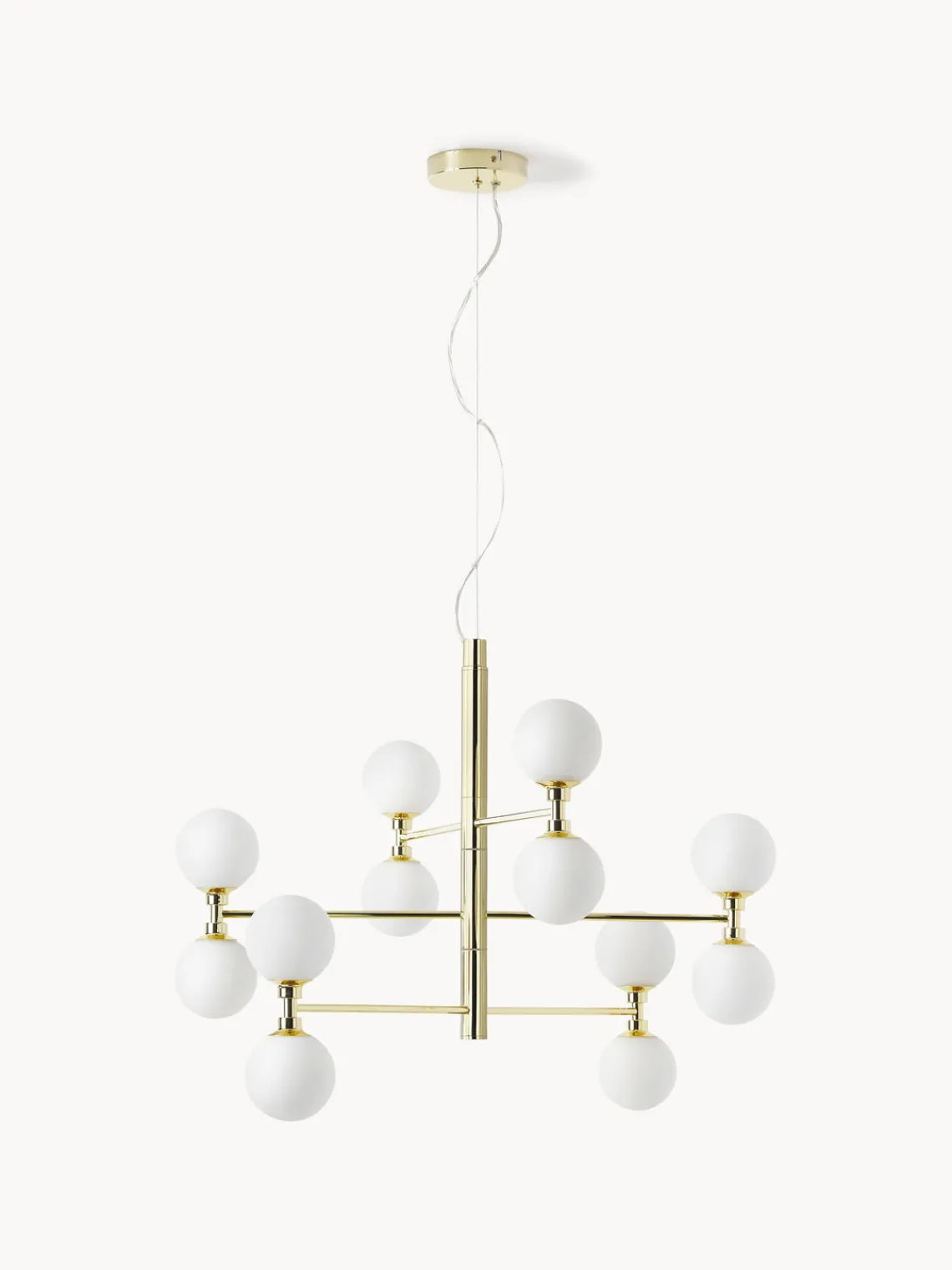 Best Lámpara de techo grande de vidrio opalino Grover Lámparas De Techo|Lámparas De Techo