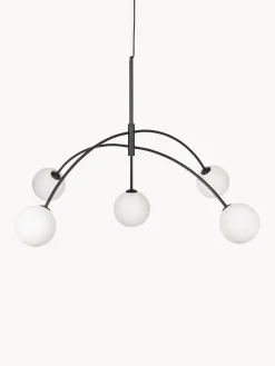 Best Lámpara de techo grande de vidrio opalino Heaven Lámparas De Techo|Lámparas De Techo