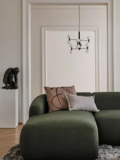 Lámpara de techo grande de vidrio opalino Grover Lámparas De Techo|Lámparas De Techo