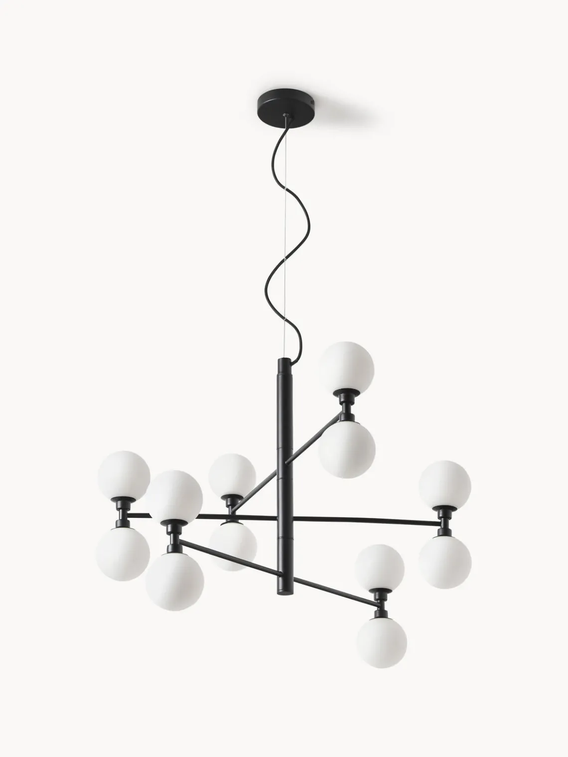 Lámpara de techo grande de vidrio opalino Grover Lámparas De Techo|Lámparas De Techo