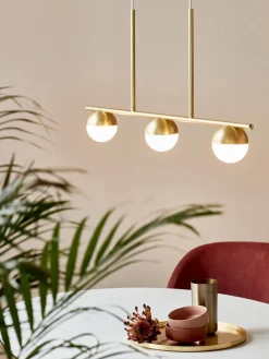 Lámparas De Techo|Lámparas De Techo> Lámpara de techo grande de vidrio opalino Contina