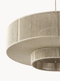 Lámparas De Techo|Lámparas De Techo></noscript>Westwing Collection Lámpara de techo grande de lino Lace Beige