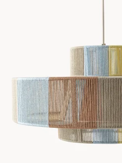 Lámparas De Techo|Lámparas De Techo></noscript>Westwing Collection Lámpara de techo grande de lino Lace Multicolor