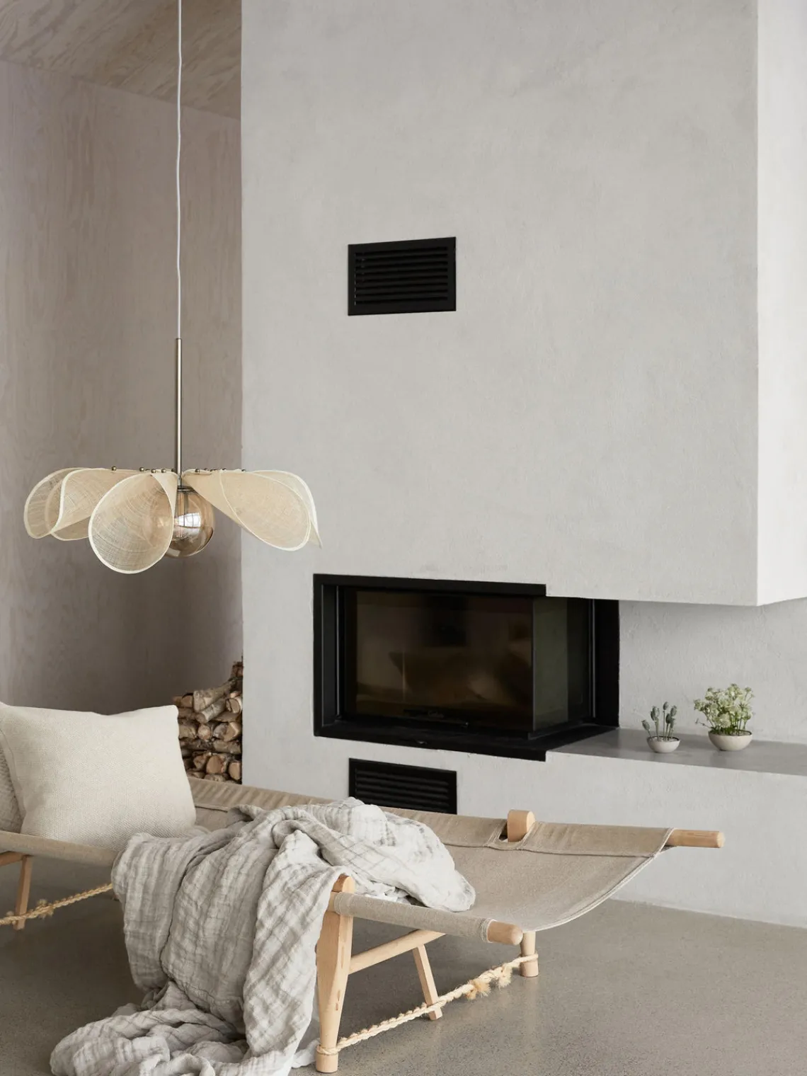 Discount Lámpara de techo grande de fibras de plátano Styrka, tamaños diferentes Lámparas De Techo|Lámparas De Techo