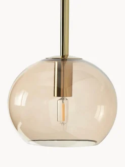 Lámparas De Techo|Lámparas De Techo></noscript>Westwing Collection Lámpara de techo grande esferas de vidrio Raquel Beige transparente