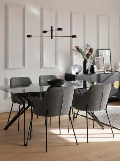 Lámparas De Techo|Lámparas De Techo> Lámpara de techo grande LED regulable Clyde