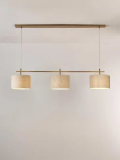 Lámparas De Techo|Lámparas De Techo></noscript>Westwing Collection Lámpara de techo grande Liara Beige claro, dorado