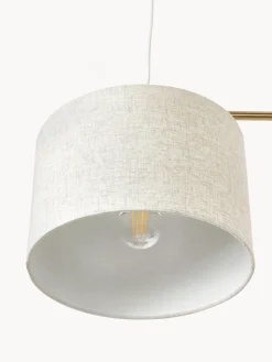 Lámparas De Techo|Lámparas De Techo></noscript>Westwing Collection Lámpara de techo grande Liara Beige claro, dorado