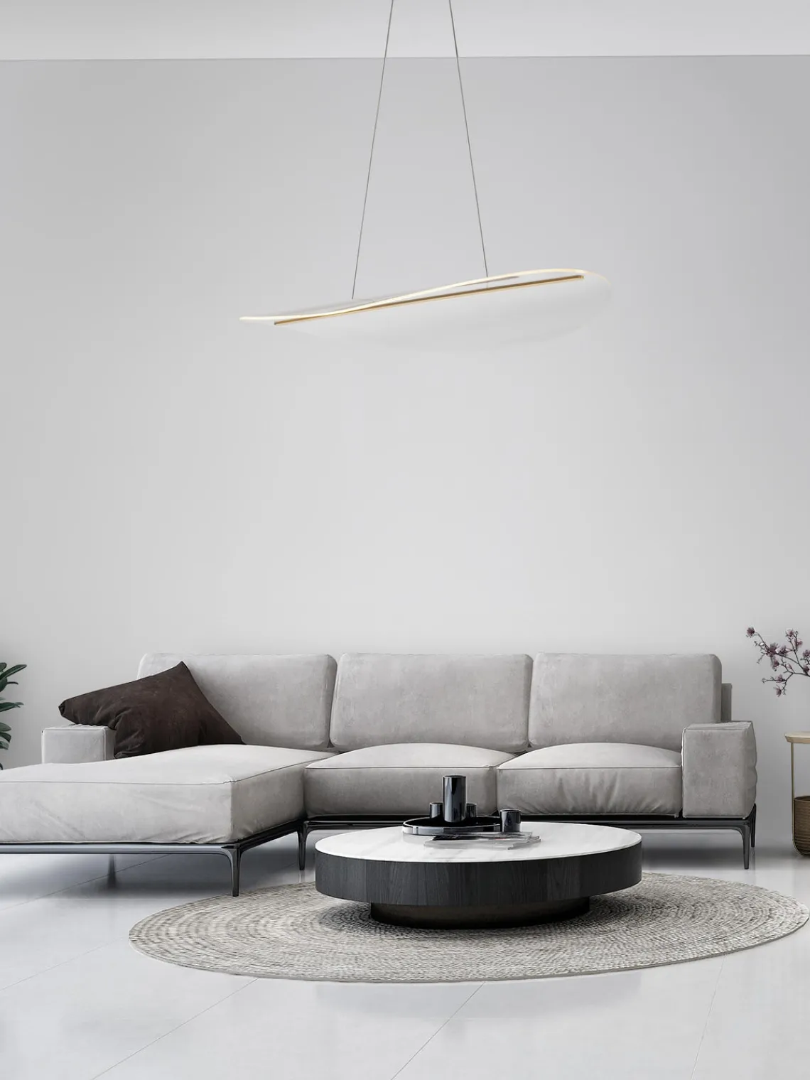 Lámpara de techo grande regulable Agos Lámparas De Techo|Lámparas De Techo