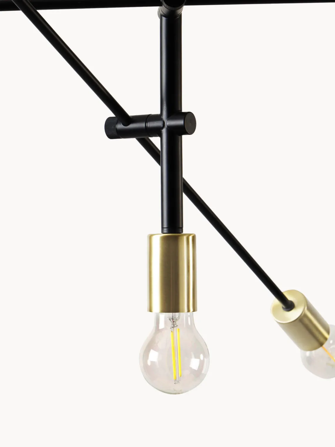 Lámparas De Techo|Lámparas De Techo>Westwing Collection Lámpara de techo grande Venja Negro, latón