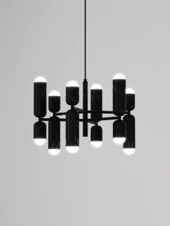 Lámparas De Techo|Lámparas De Techo></noscript>Westwing Collection Lámpara de techo LED Ariane Negro