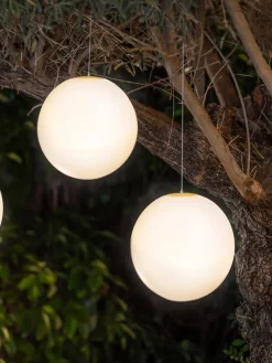 New Lámpara de techo LED para exterior con mando a distancia Pianeta, portátil, tamaños diferentes Lámparas Colgantes Exterior|Lámparas De Techo