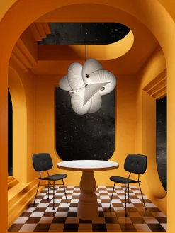 Outlet Lámpara de techo LED regulable Serpentine Light Lámparas De Techo|Lámparas De Techo