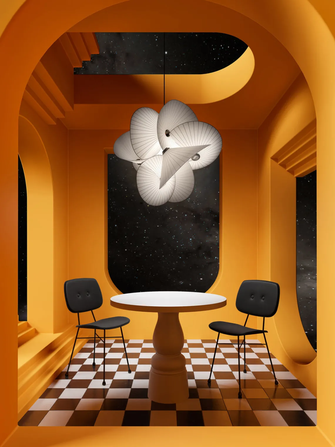 Outlet Lámpara de techo LED regulable Serpentine Light Lámparas De Techo|Lámparas De Techo