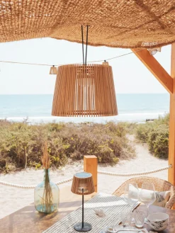 Hot Lámpara de techo LED regulable para exterior Okinawa, con control remoto Lámparas Colgantes Exterior|Lámparas De Techo