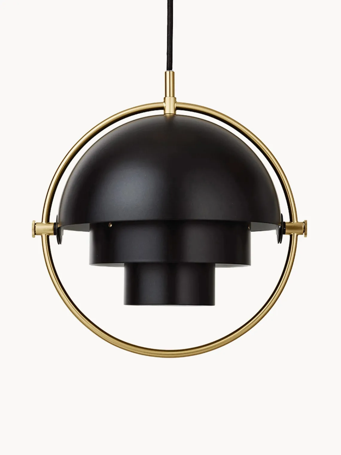 Lámparas De Techo|Lámparas De Techo>GUBI Lámpara de techo Multi-Lite Negro, latón