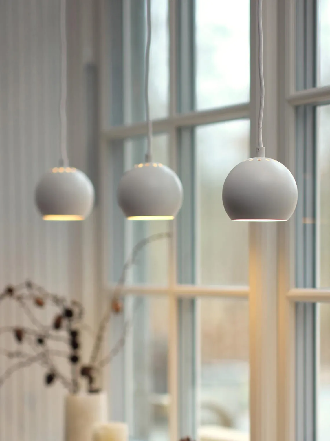 Lámparas De Techo|Lámparas De Techo>Frandsen Lámpara de techo pequeña Ball Blanco, mate