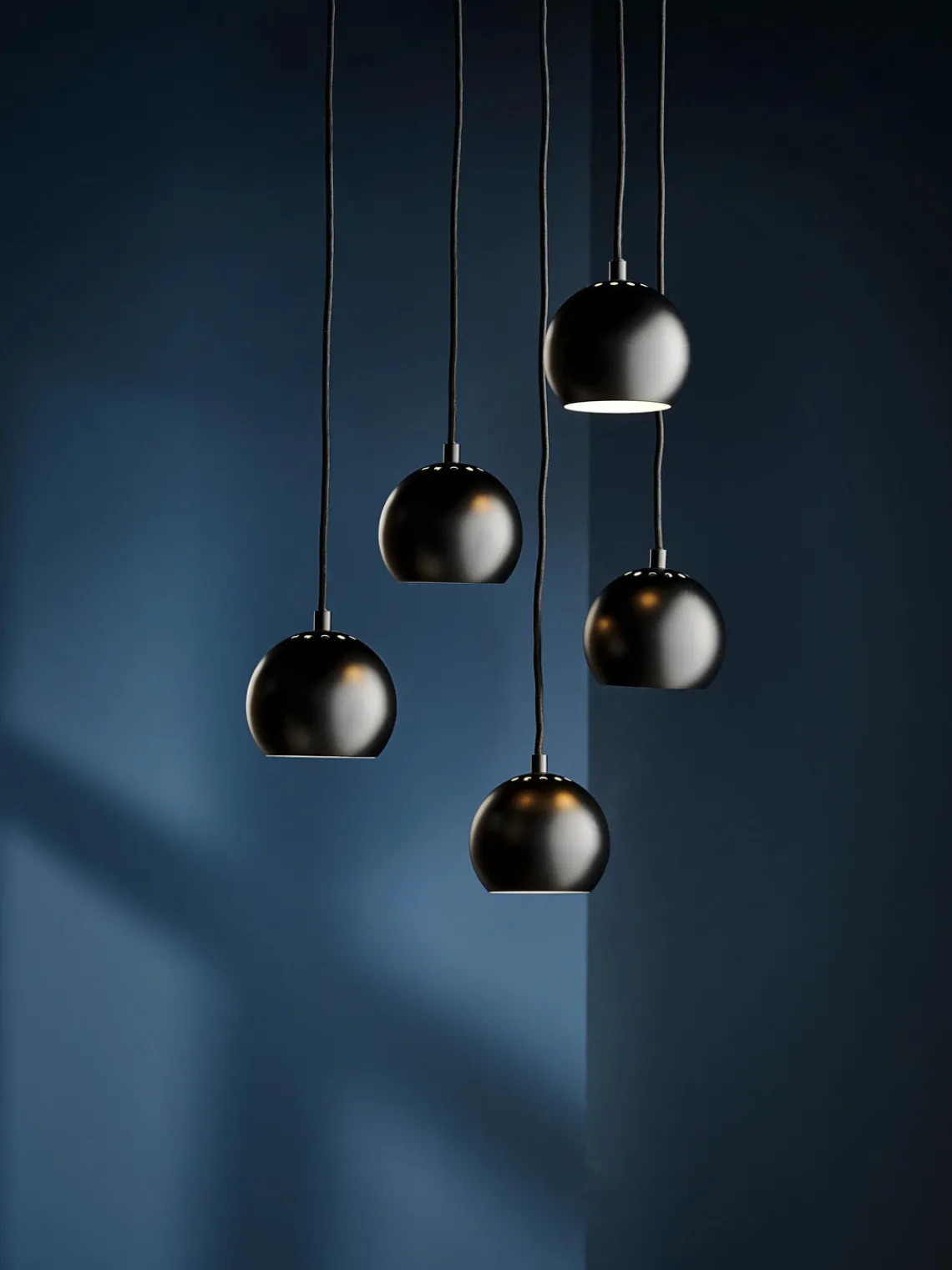 Lámparas De Techo|Lámparas De Techo>Frandsen Lámpara de techo pequeña Ball Negro mate