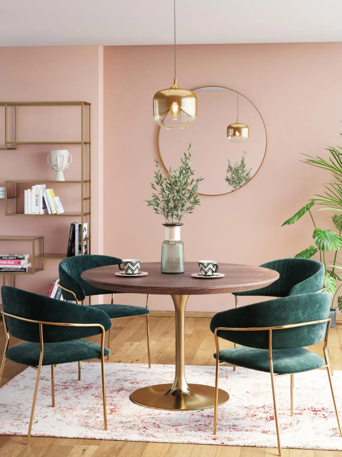 Lámparas De Techo|Lámparas De Techo>Kare Design Lámpara de techo pequeña de vidrio Golden Goblet