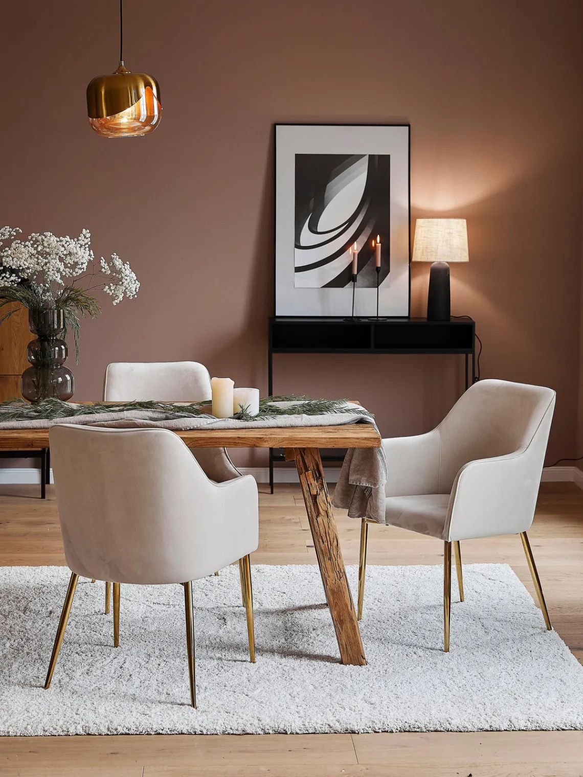 Lámparas De Techo|Lámparas De Techo>Kare Design Lámpara de techo pequeña de vidrio Golden Goblet