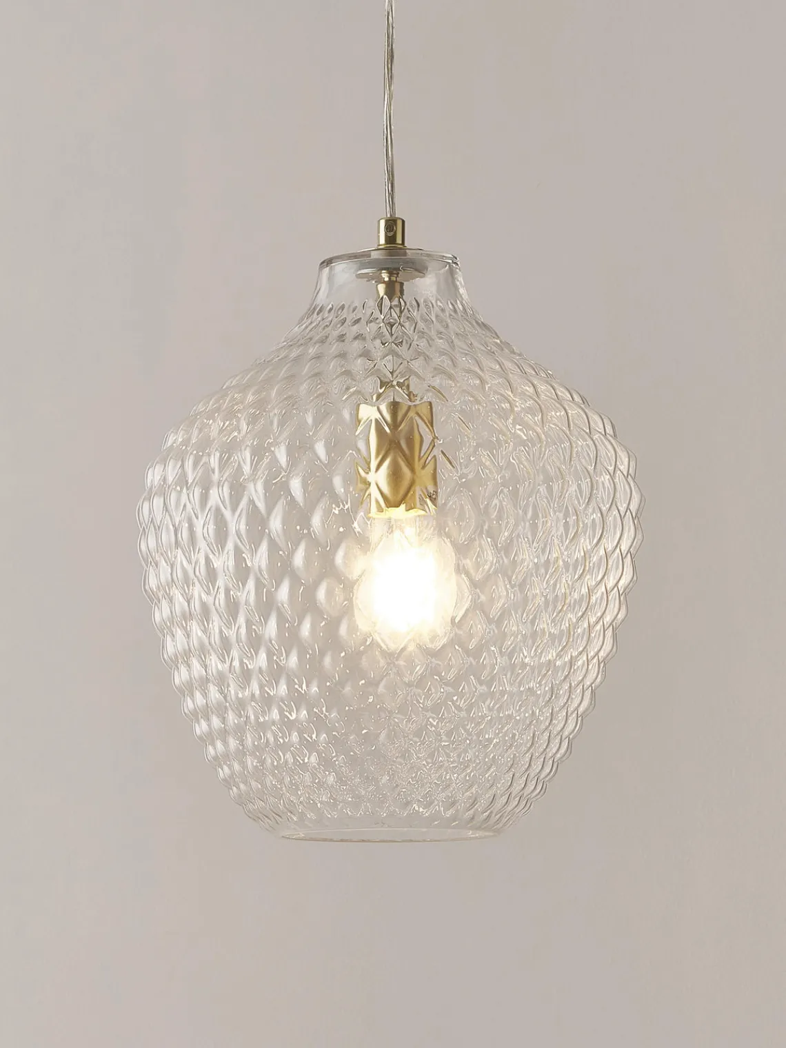 Lámparas De Techo|Lámparas De Techo>Westwing Collection Lámpara de techo pequeña de vidrio Lee