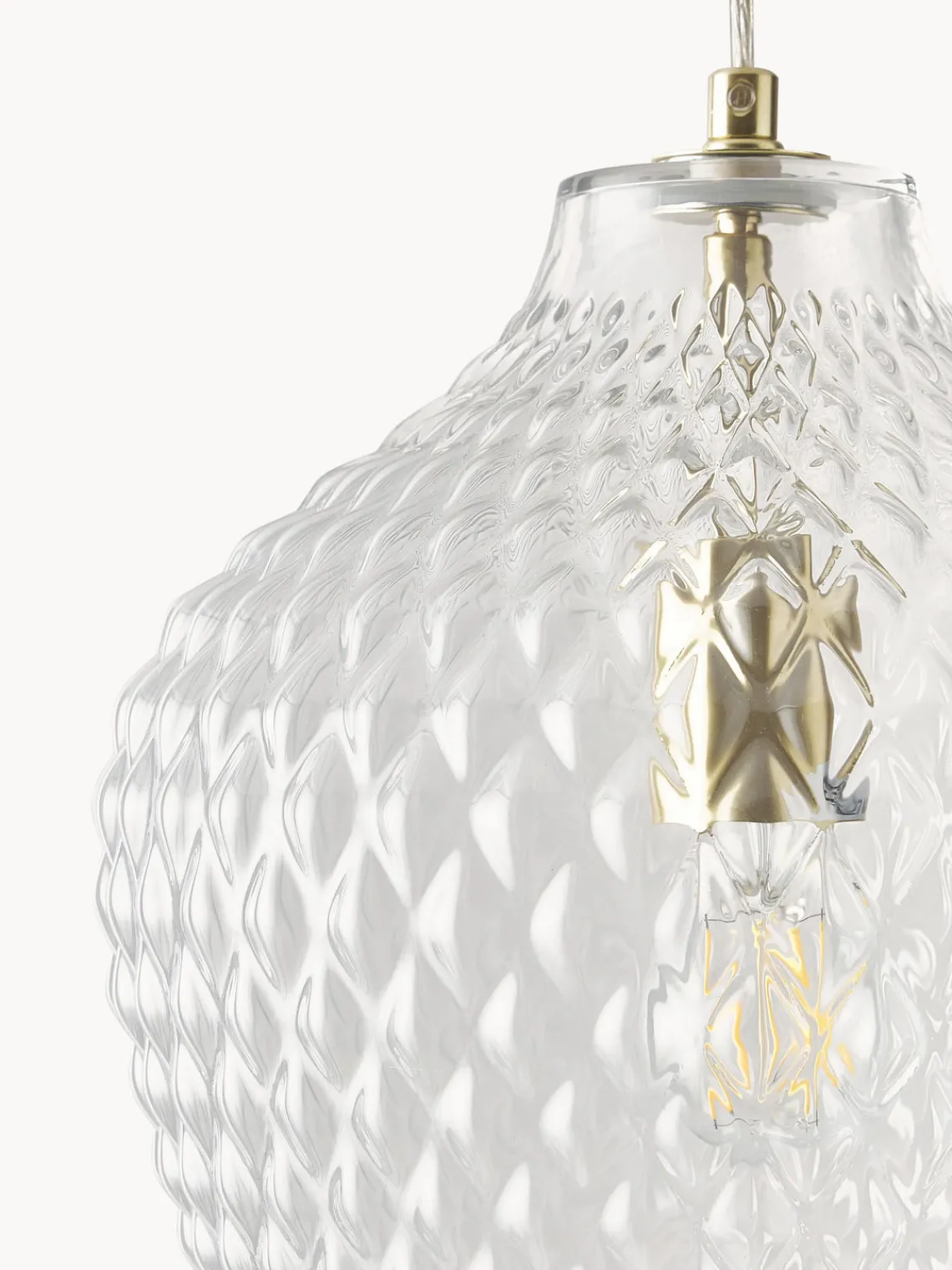 Lámparas De Techo|Lámparas De Techo>Westwing Collection Lámpara de techo pequeña de vidrio Lee