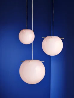 Lámparas De Techo|Lámparas De Techo>Frandsen Lámpara de techo pequeña de vidrio Koi, tamaños diferentes