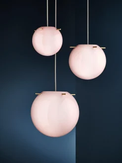 Lámparas De Techo|Lámparas De Techo></noscript>Frandsen Lámpara de techo pequeña de vidrio Koi, tamaños diferentes