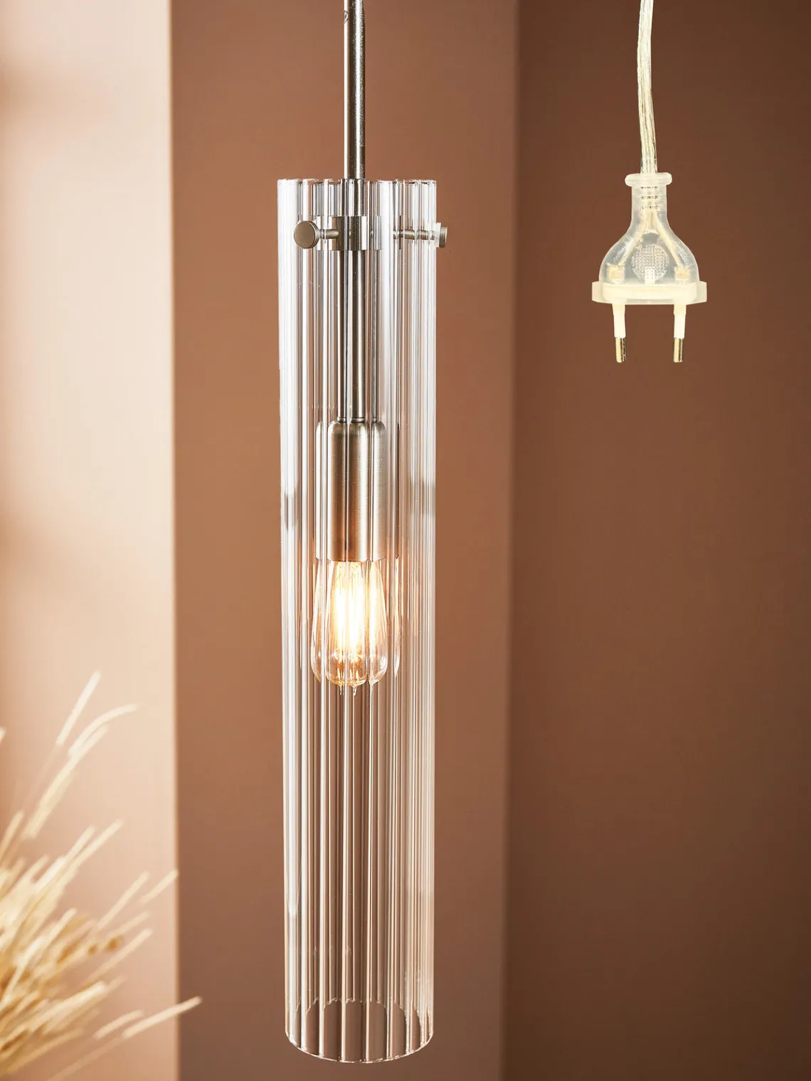 New Lámpara de techo pequeña de vidrio Tubo Lámparas De Techo|Lámparas De Techo