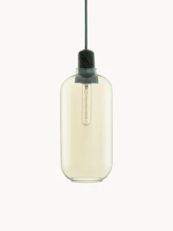 Lámparas De Techo|Lámparas De Techo>Normann Copenhagen Lámpara de techo pequeña de mármol Amp Dorado transparente, verde oscuro, negro