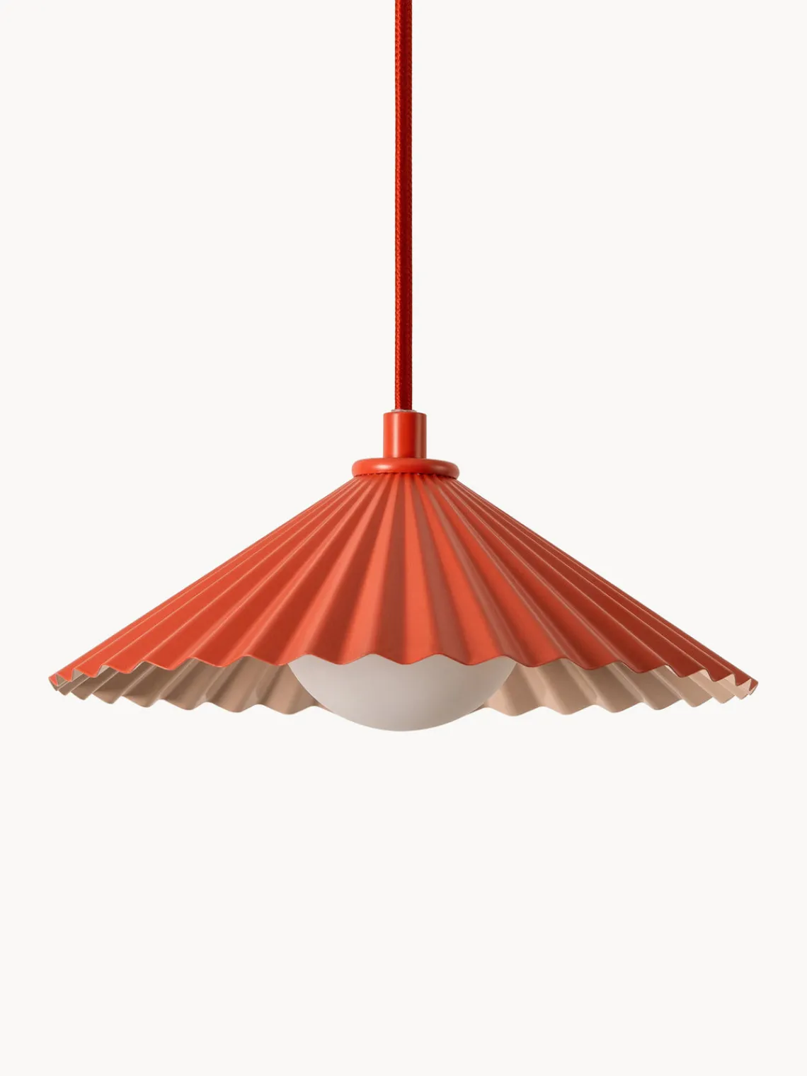 Lámparas De Techo|Lámparas De Techo>Houseof Lámpara de techo pequeña Emma Gurner x Naranja, rosa claro