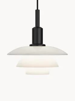 Lámparas De Techo|Lámparas De Techo>Louis Poulsen Lámpara de techo pequeña soplada artesanalmente PH 3/3 Negro, blanco