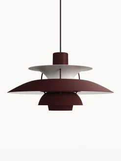 Lámparas De Techo|Lámparas De Techo>Louis Poulsen Lámpara de techo PH 5 Rojo vino, blanco