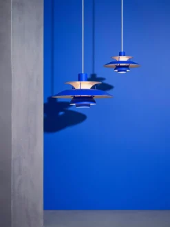Lámparas De Techo>Louis Poulsen Lámpara de techo PH 5 Azul real