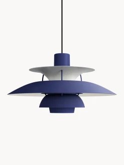 Lámparas De Techo|Lámparas De Techo>Louis Poulsen Lámpara de techo PH 5 Azul oscuro, blanco