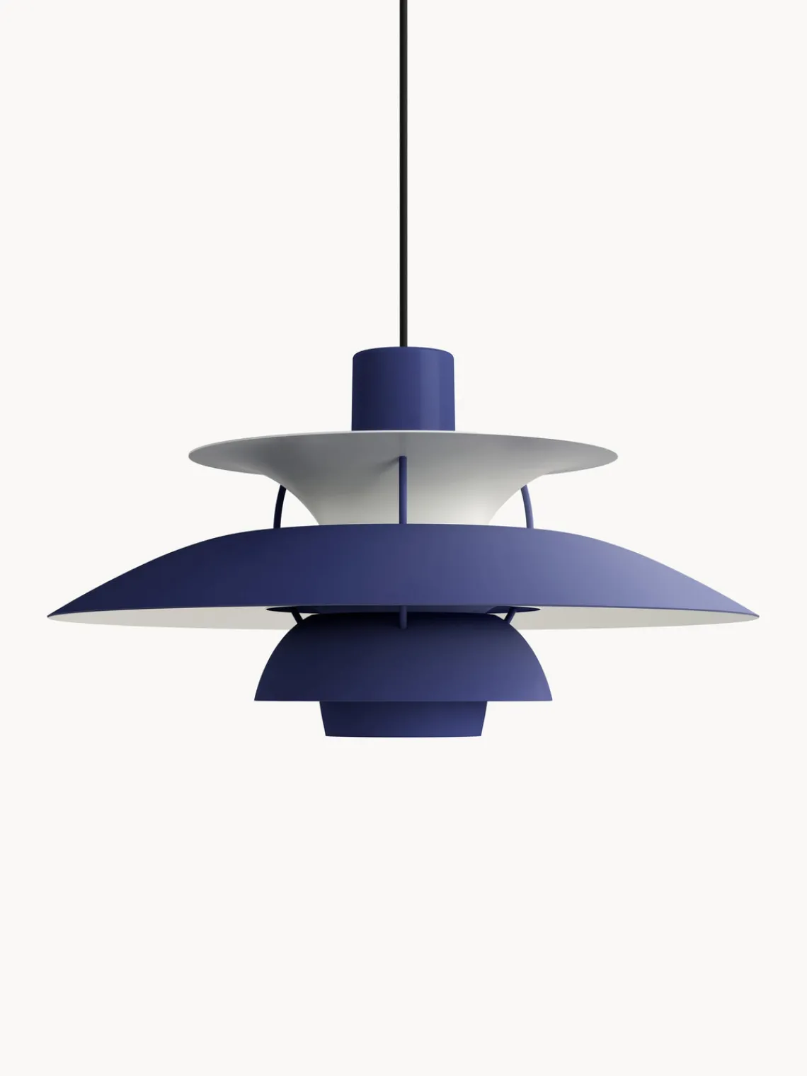 Lámparas De Techo|Lámparas De Techo>Louis Poulsen Lámpara de techo PH 5 Azul oscuro, blanco