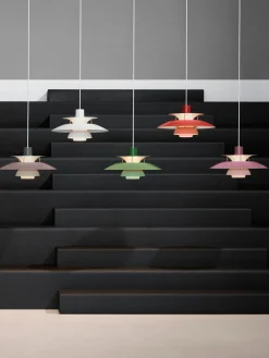 Lámparas De Techo|Lámparas De Techo>Louis Poulsen Lámpara de techo PH 5 Verde claro, verde oscuro, dorado