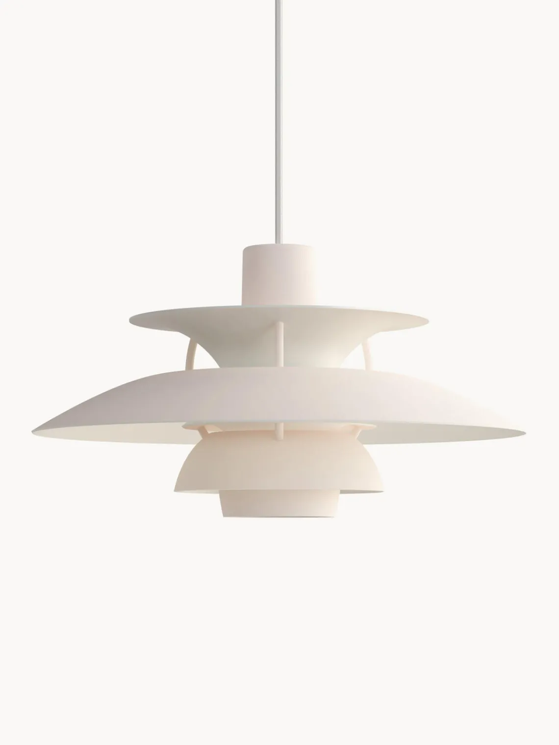 Lámparas De Techo|Lámparas De Techo>Louis Poulsen Lámpara de techo PH 5 Mini Rosa claro, blanco