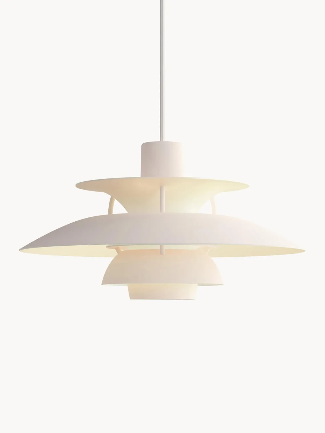 Lámparas De Techo|Lámparas De Techo>Louis Poulsen Lámpara de techo PH 5 Mini Rosa claro, blanco