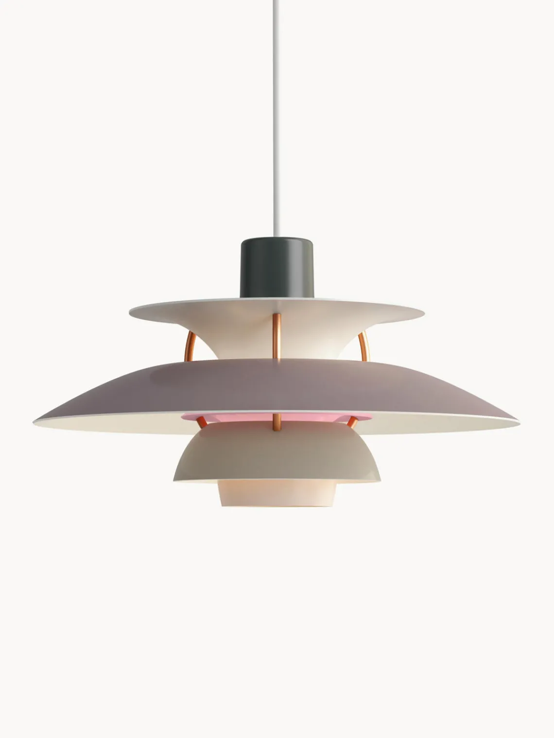 Lámparas De Techo|Lámparas De Techo>Louis Poulsen Lámpara de techo PH 5 Mini Tonos grises, dorado