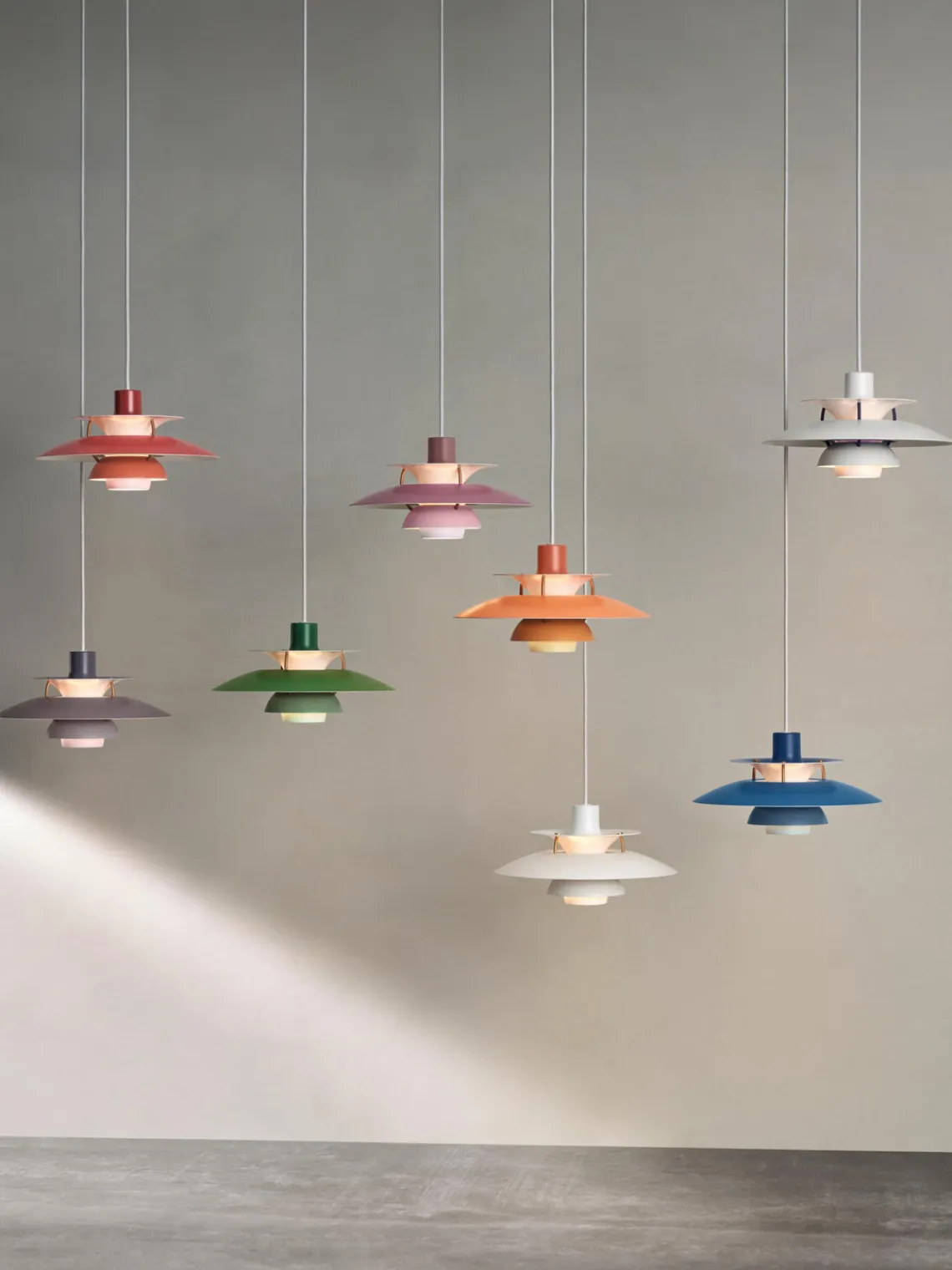 Lámparas De Techo|Lámparas De Techo>Louis Poulsen Lámpara de techo PH 5 Mini Tonos grises, dorado