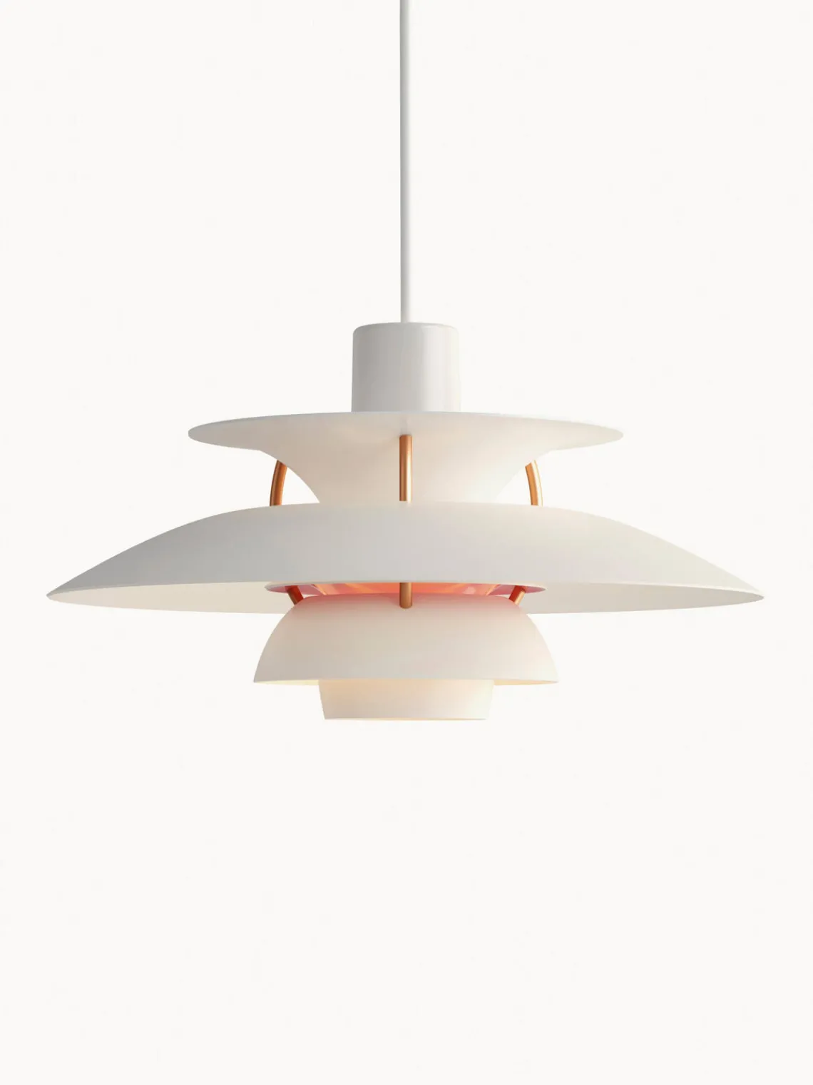 Lámparas De Techo|Lámparas De Techo>Louis Poulsen Lámpara de techo PH 5 Mini Blanco, dorado