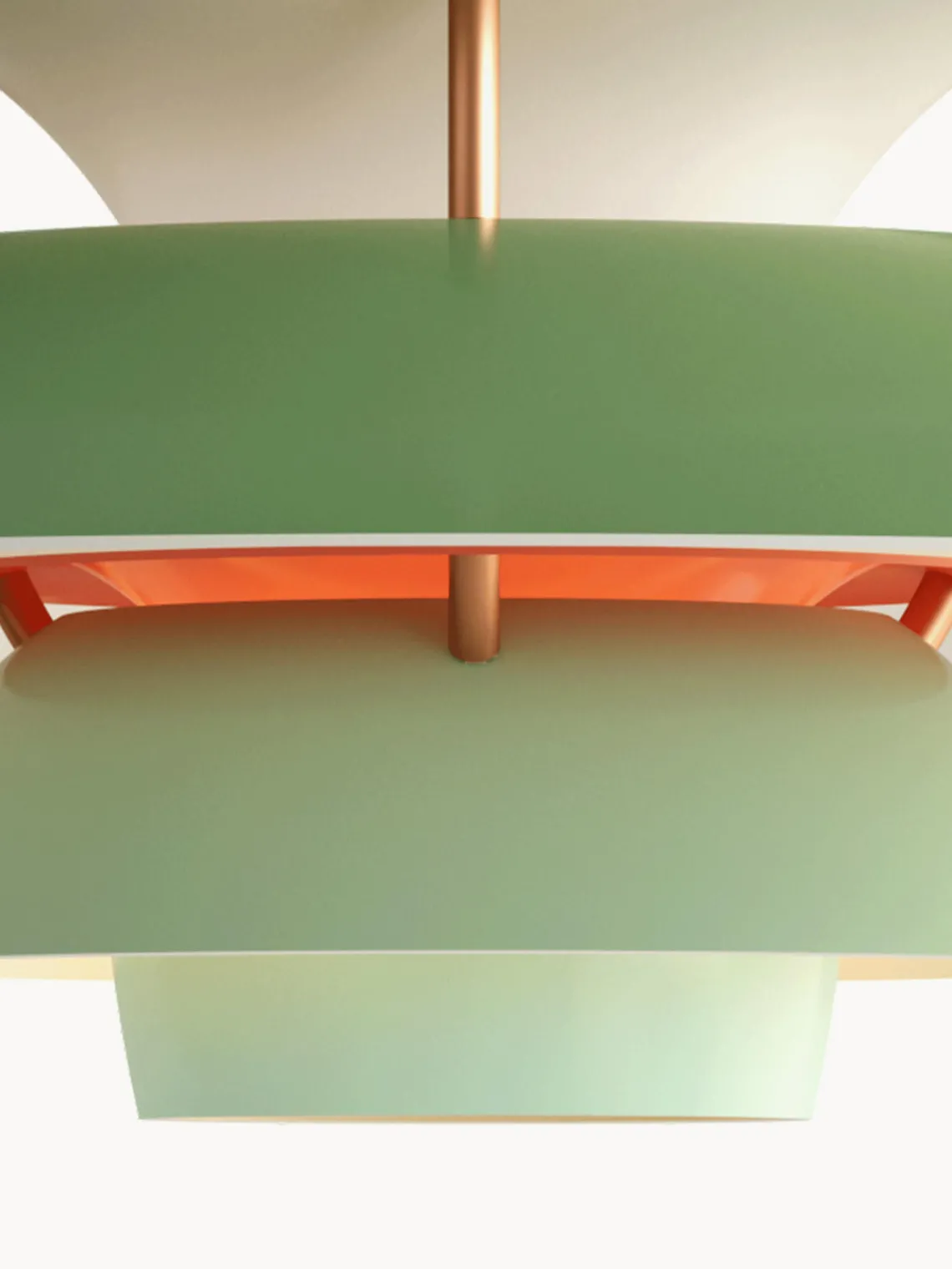 Lámparas De Techo|Lámparas De Techo>Louis Poulsen Lámpara de techo PH 5 Mini Tonos verdes, dorado